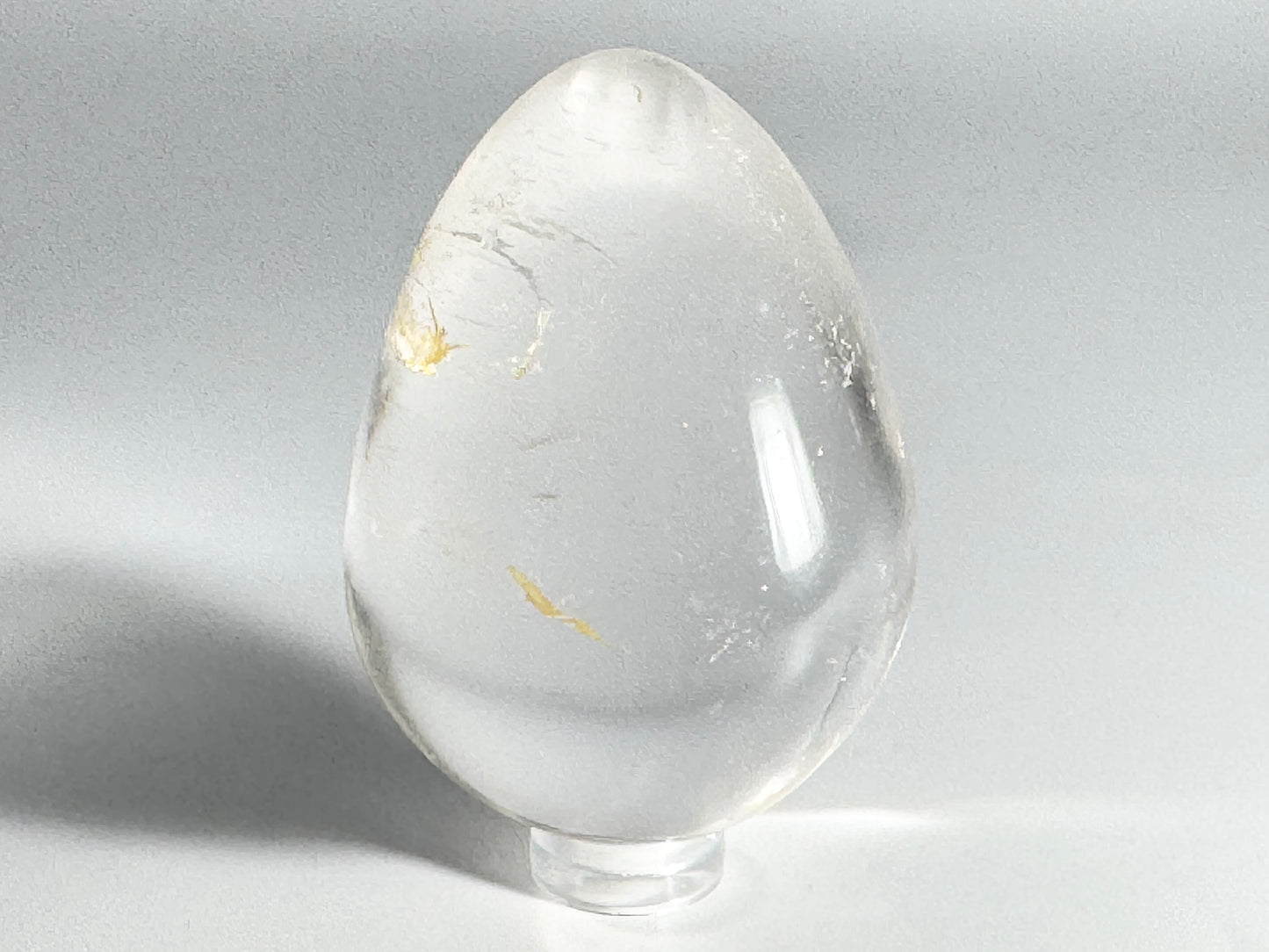 Clear Quartz Crystal Egg 6.2cm