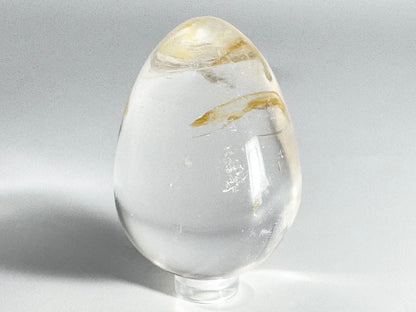 Clear Quartz Crystal Egg 6.2cm