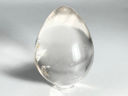Clear Quartz Crystal Egg 6.6cm
