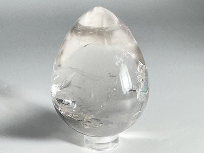 Clear Quartz Crystal Egg 5.8cm