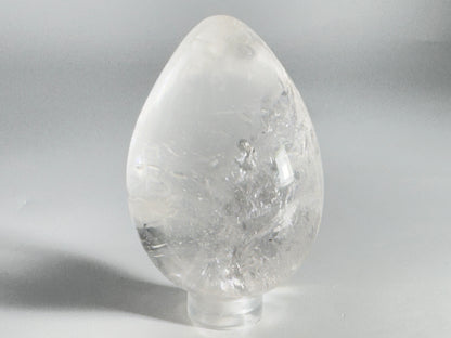 Clear Quartz Crystal Egg 5.7cm