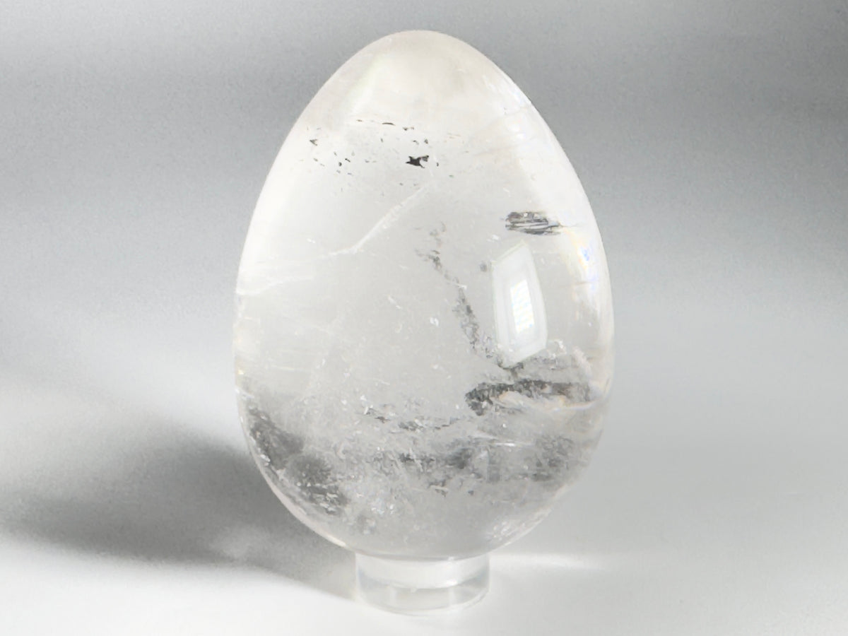 Clear Quartz Crystal Egg 6cm