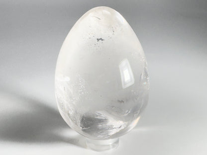 Clear Quartz Crystal Egg 6cm
