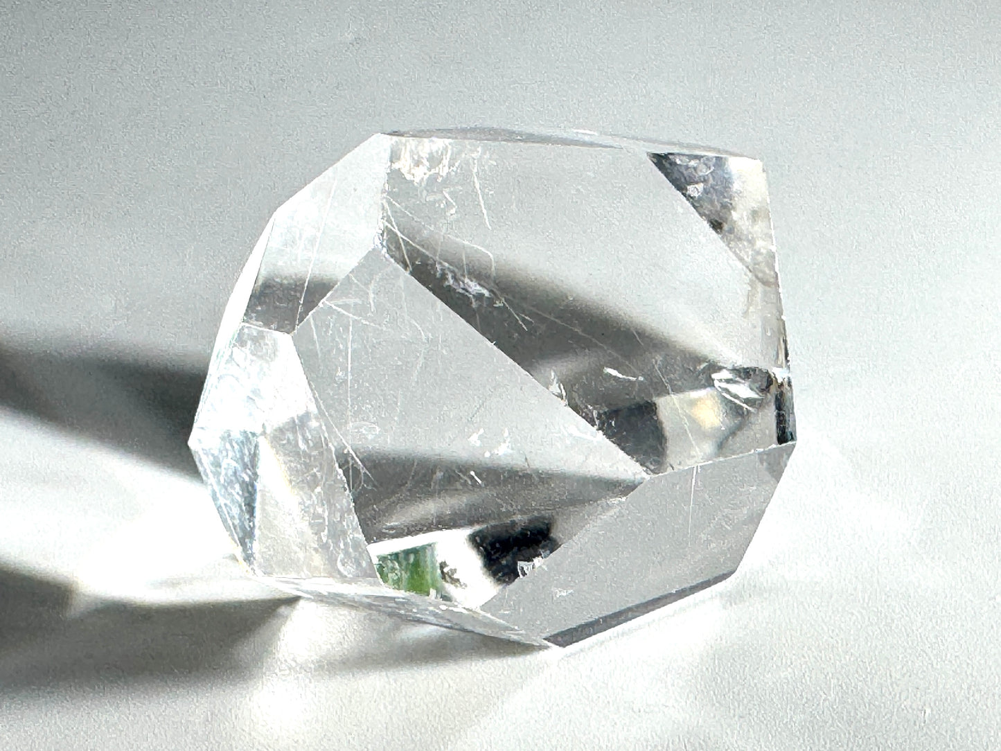 Clear Quartz Faceted Crystal 4.7cm