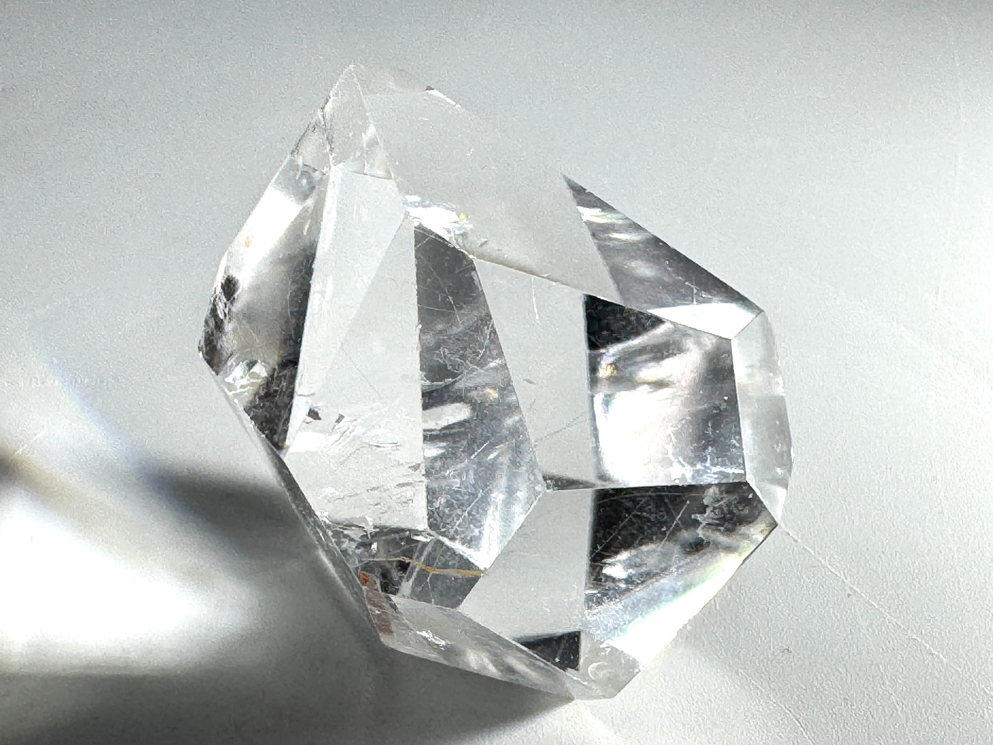 Clear Quartz Faceted Crystal 4.7cm
