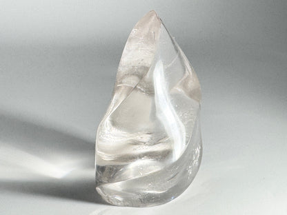 Clear Quartz Crystal Flame Shape 7.7cm
