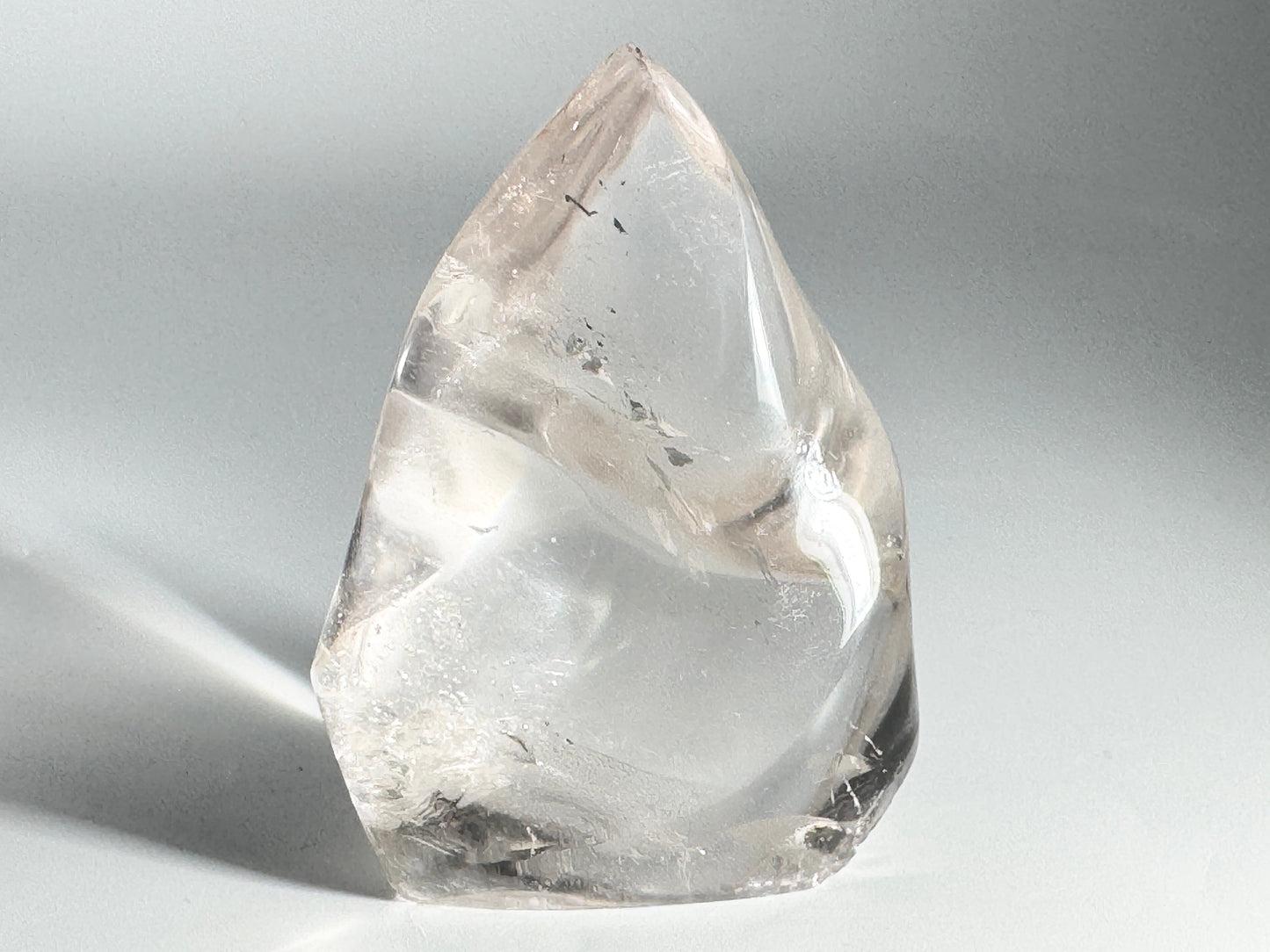 Clear Quartz Crystal Flame Shape 7.7cm