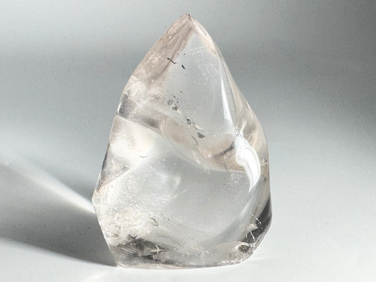 Clear Quartz Crystal Flame Shape 7.7cm