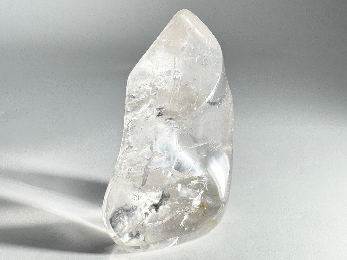 Clear Quartz Crystal Flame Shape 6.5cm