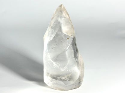 Clear Quartz Crystal Flame Shape 9.8cm