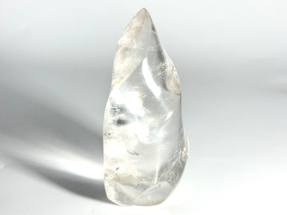 Clear Quartz Crystal Flame Shape 9.8cm