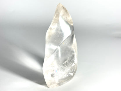 Clear Quartz Crystal Flame Shape 9.8cm