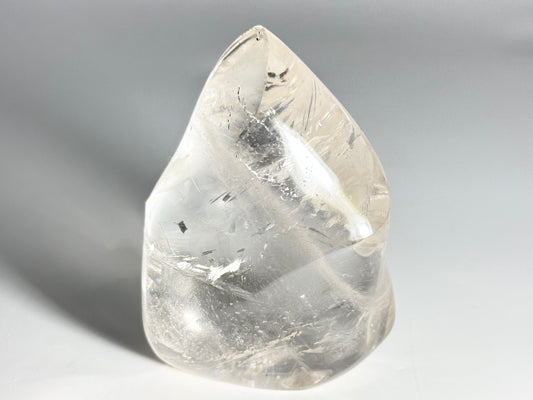Clear Quartz Crystal Flame Shape 7.5cm
