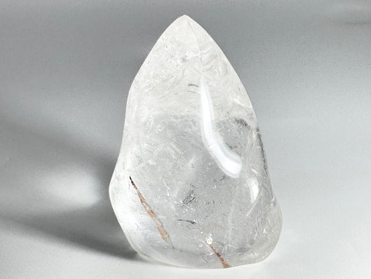 Clear Quartz Crystal Flame Shape 7.7cm