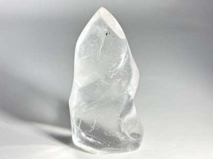 Clear Quartz Crystal Flame Shape 9.8cm