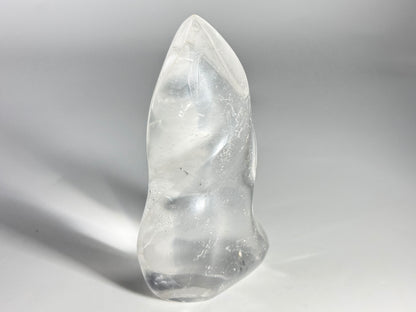 Clear Quartz Crystal Flame Shape 9.8cm