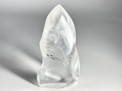 Clear Quartz Crystal Flame Shape 9.8cm