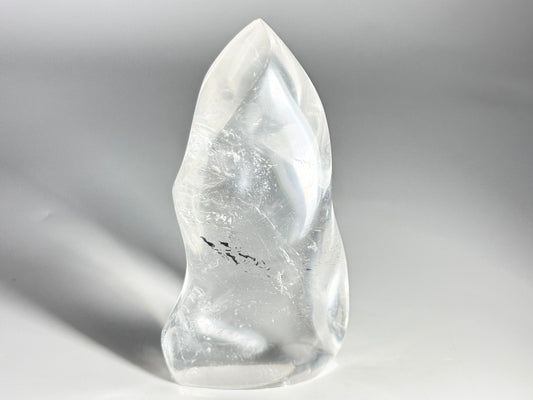 Clear Quartz Crystal Flame Shape 9.8cm