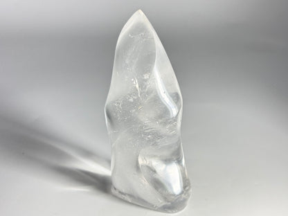 Clear Quartz Crystal Flame Shape 9.8cm