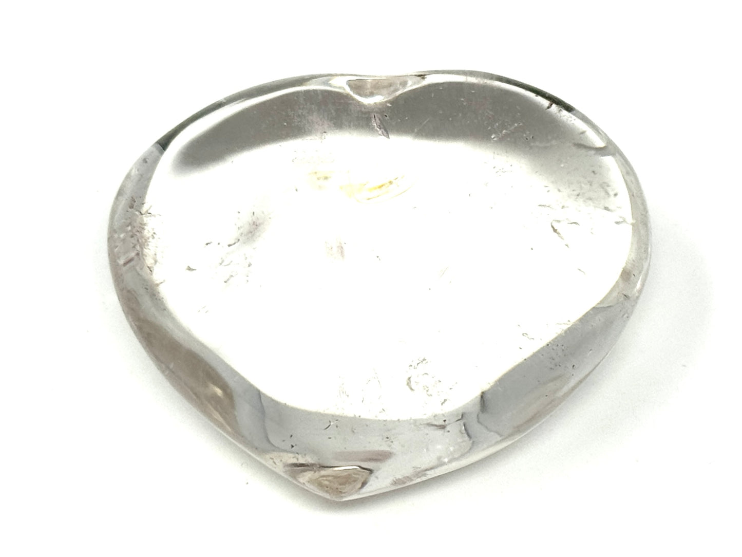 Clear Quartz Crystal Heart 5.2cm