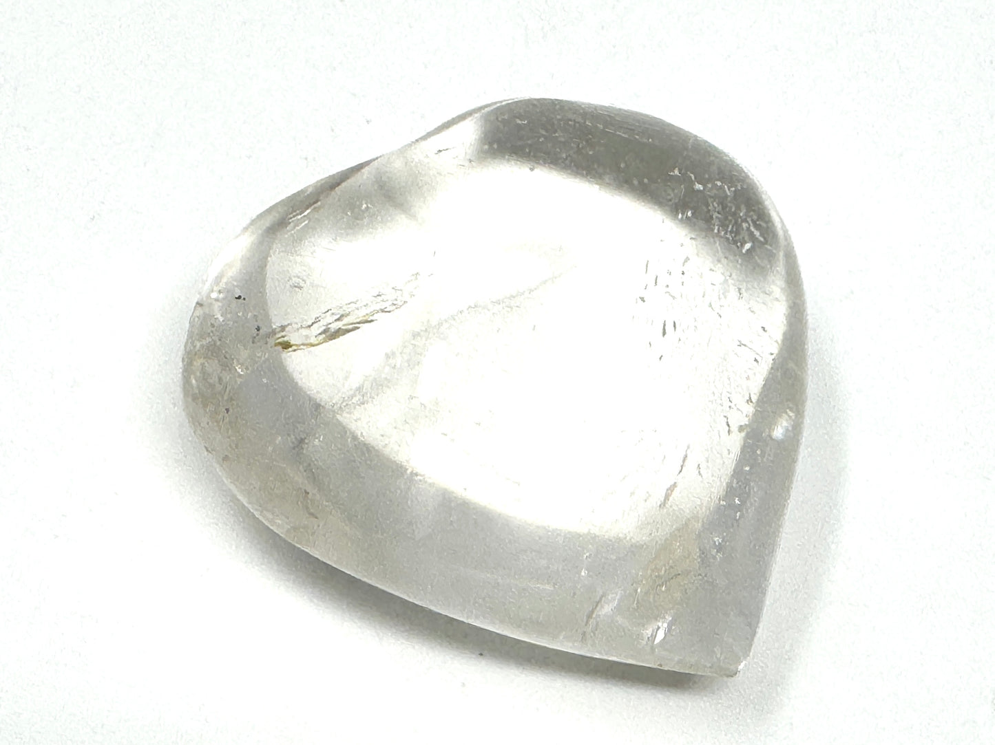 Clear Quartz Crystal Heart 4.2cm