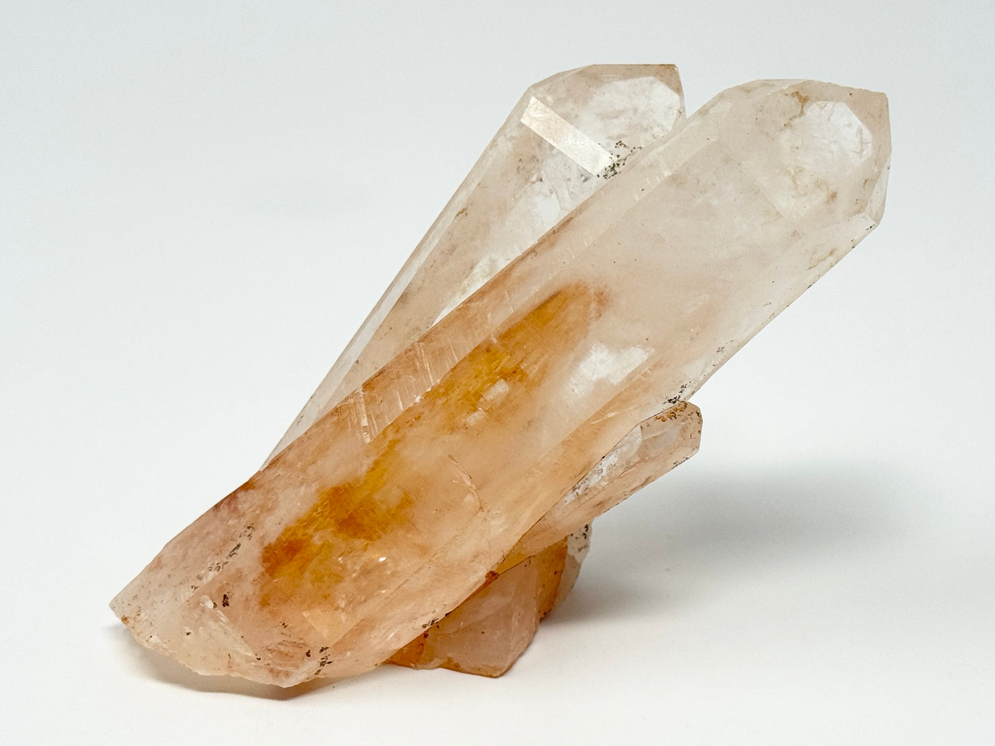 Clear Quartz Natural Crystal Group-14cm