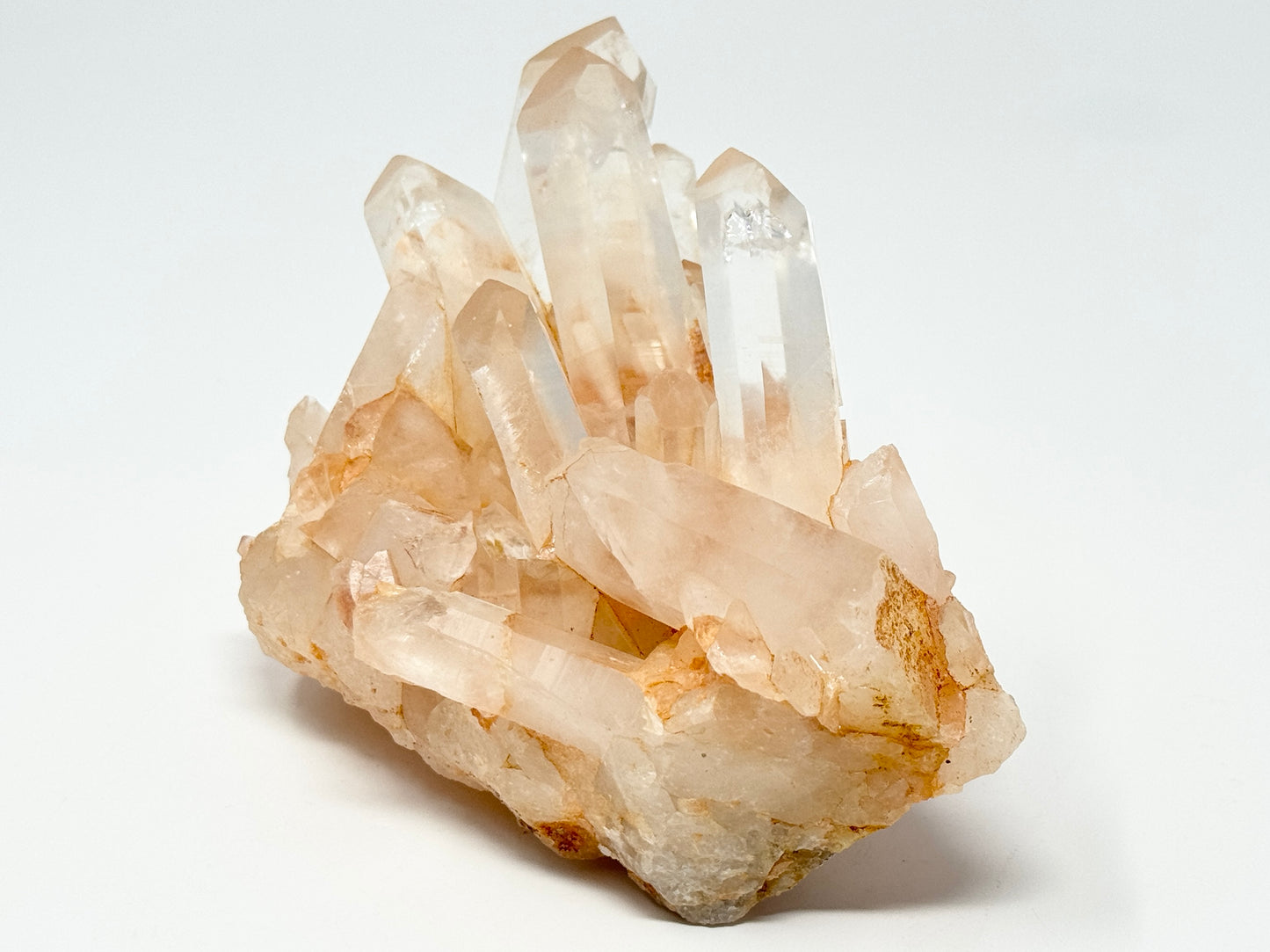 Clear Quartz Natural Crystal Group-14cm