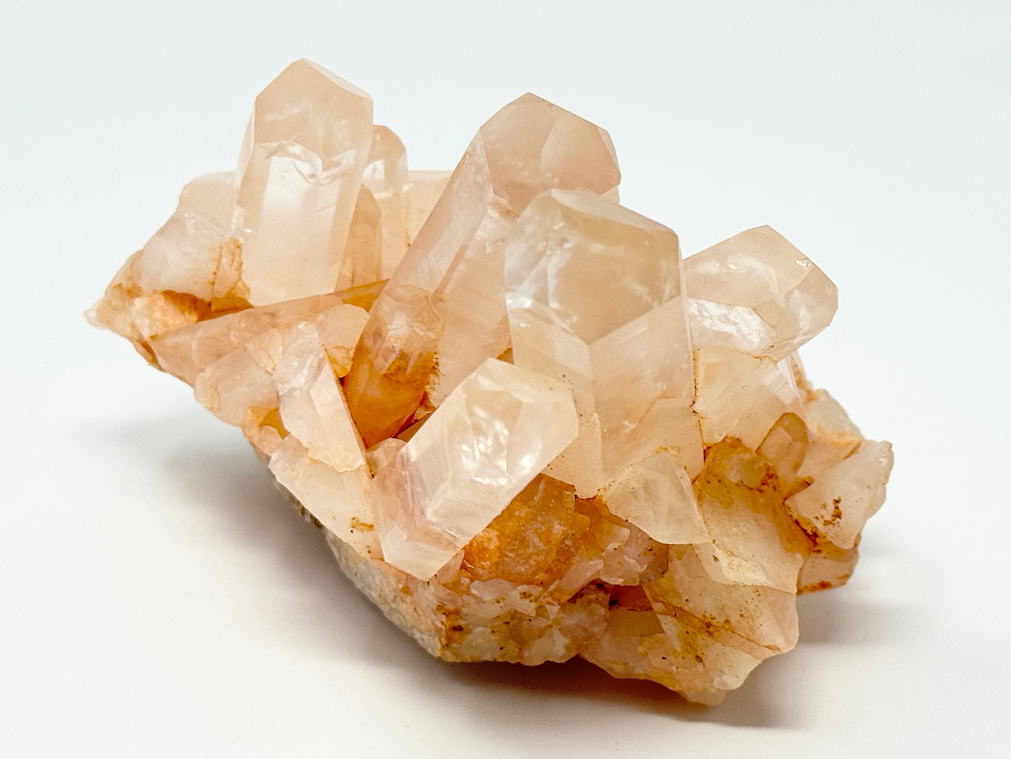 Clear Quartz Natural Crystal Group-14cm