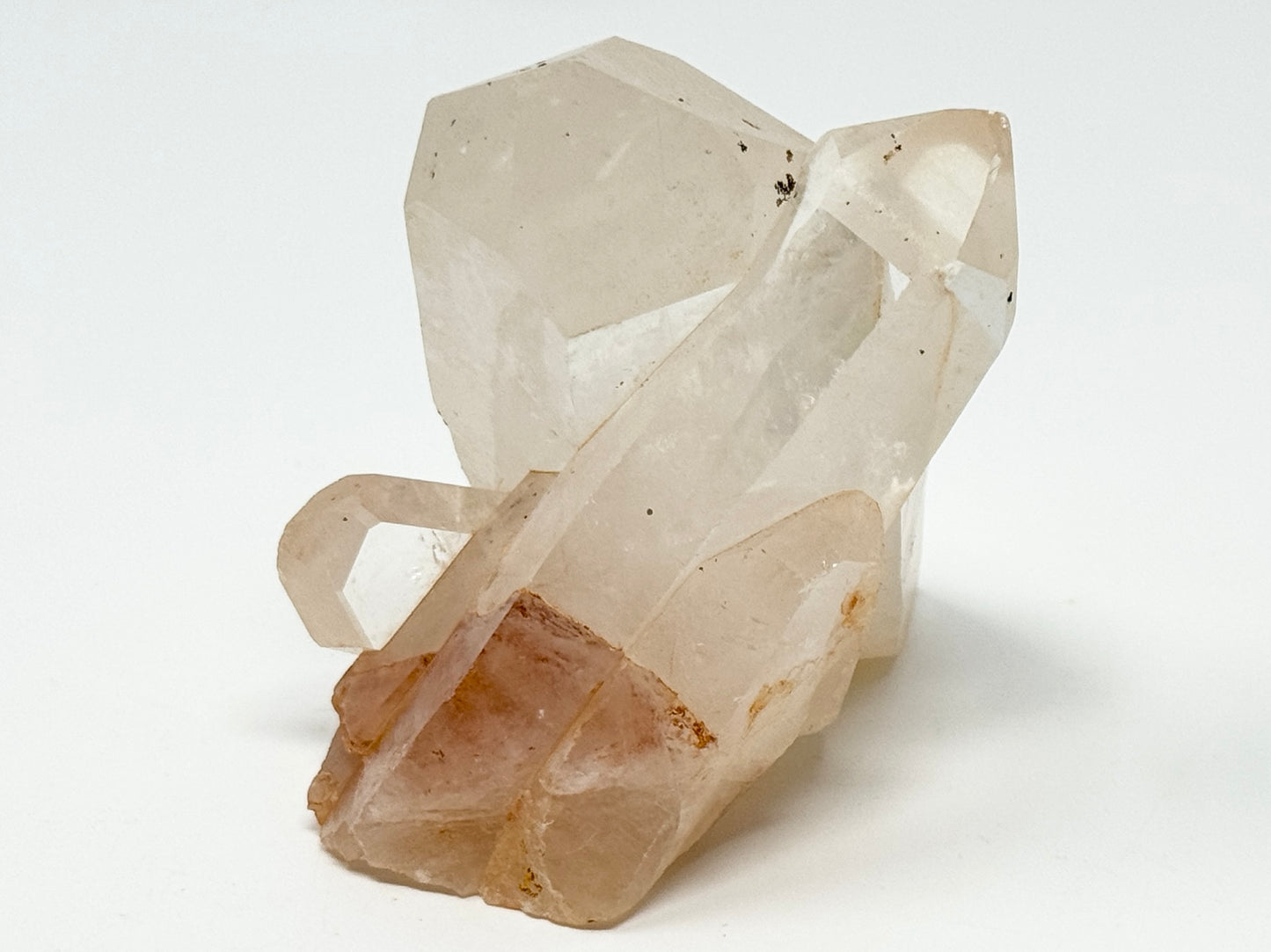 Clear Quartz Natural Crystal Group-8.6cm