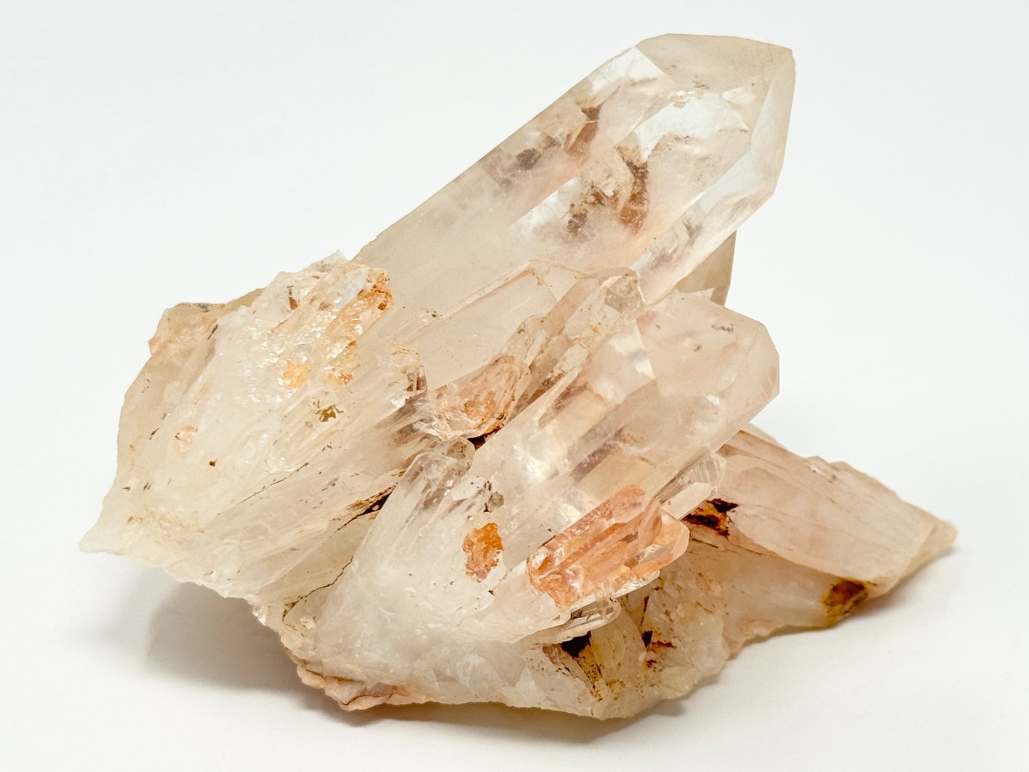 Clear Quartz Natural Crystal Group-10.2cm