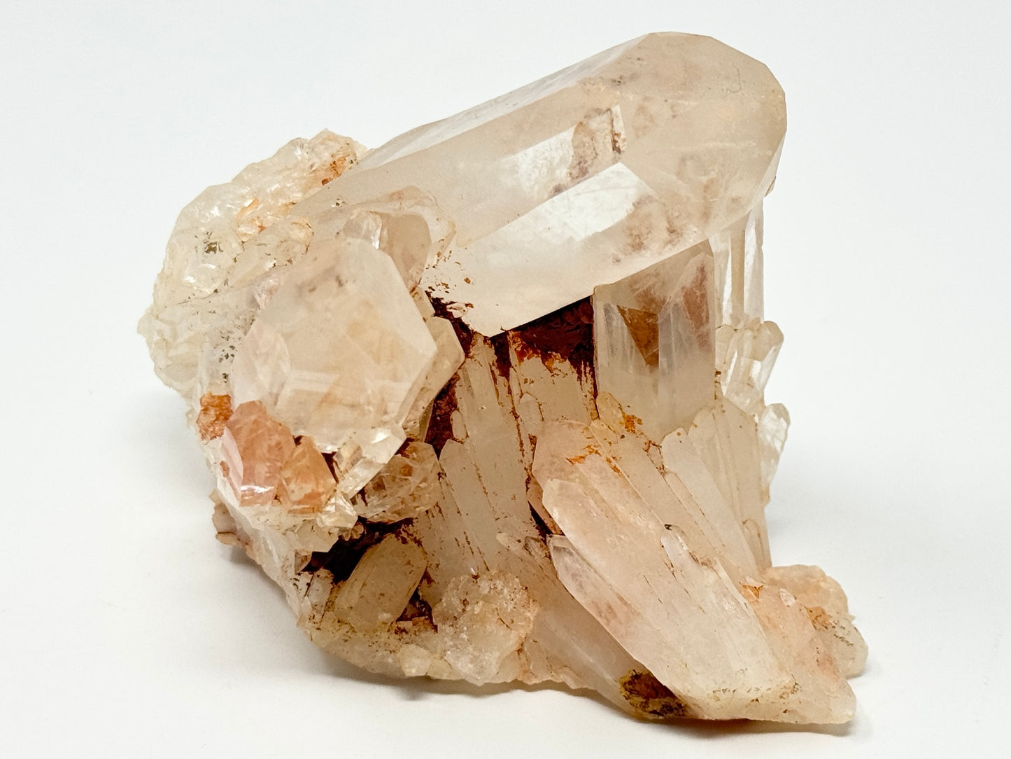 Clear Quartz Natural Crystal Group-10.2cm