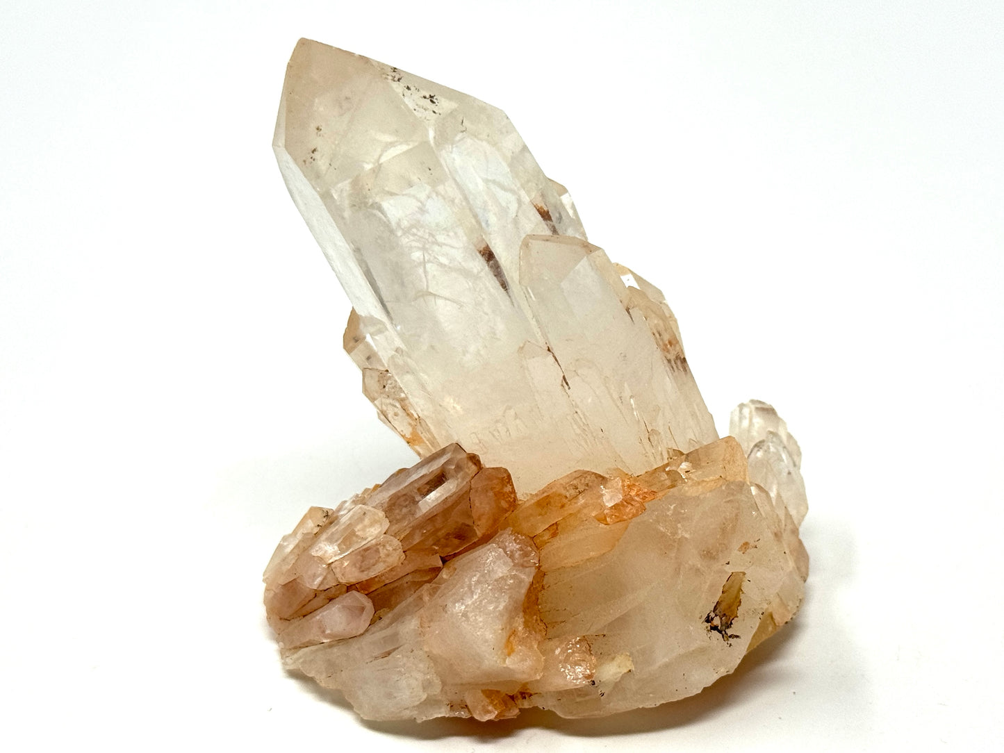 Clear Quartz Natural Crystal Group 8.2cm