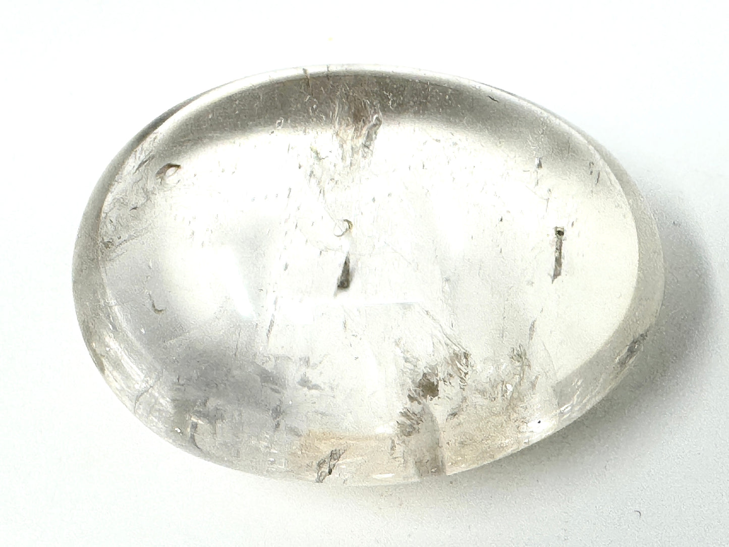 Large Clear Quartz Crystal Pebble 6.8cm