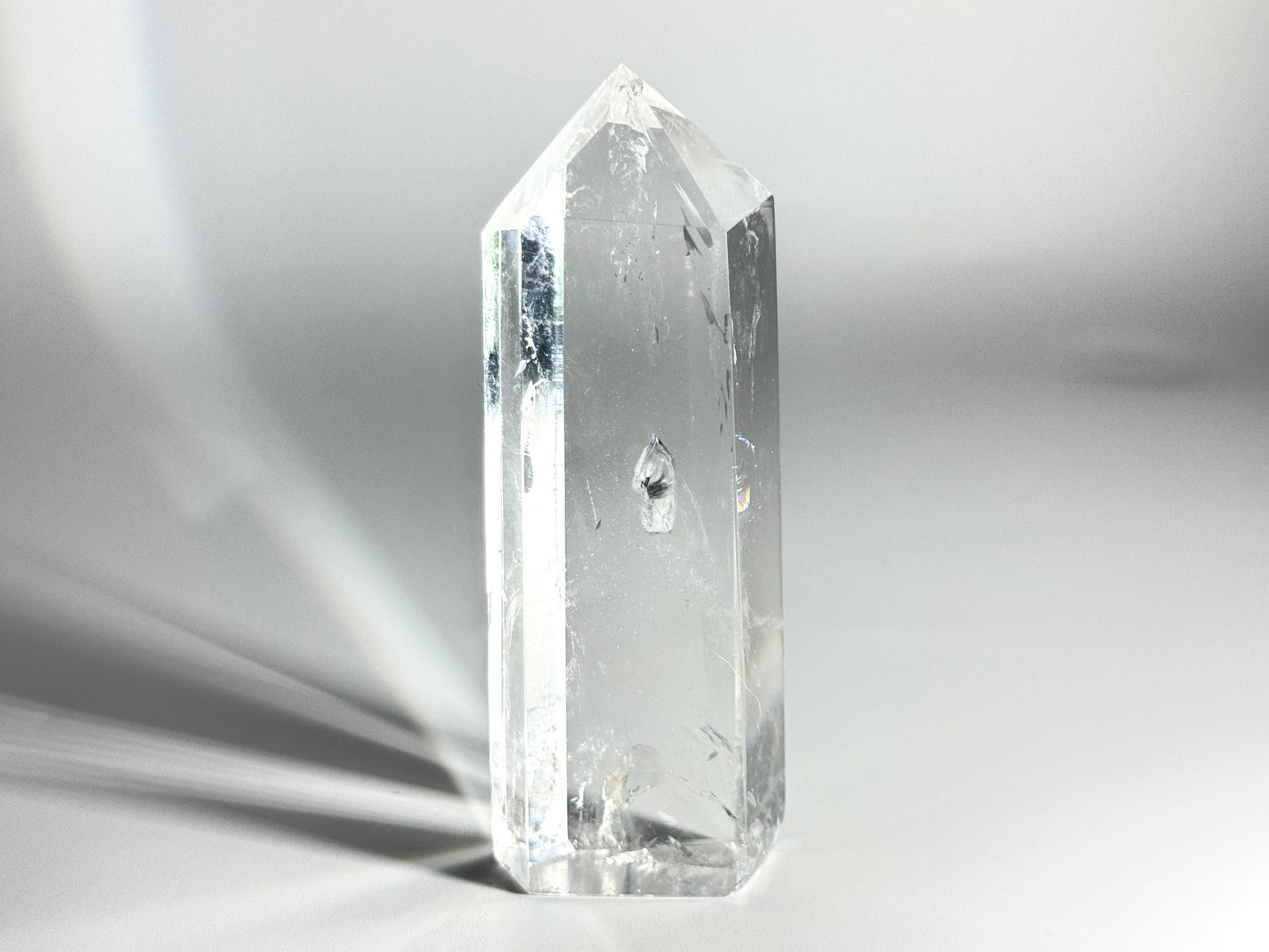 Clear Quartz Crystal Point 9.7cm