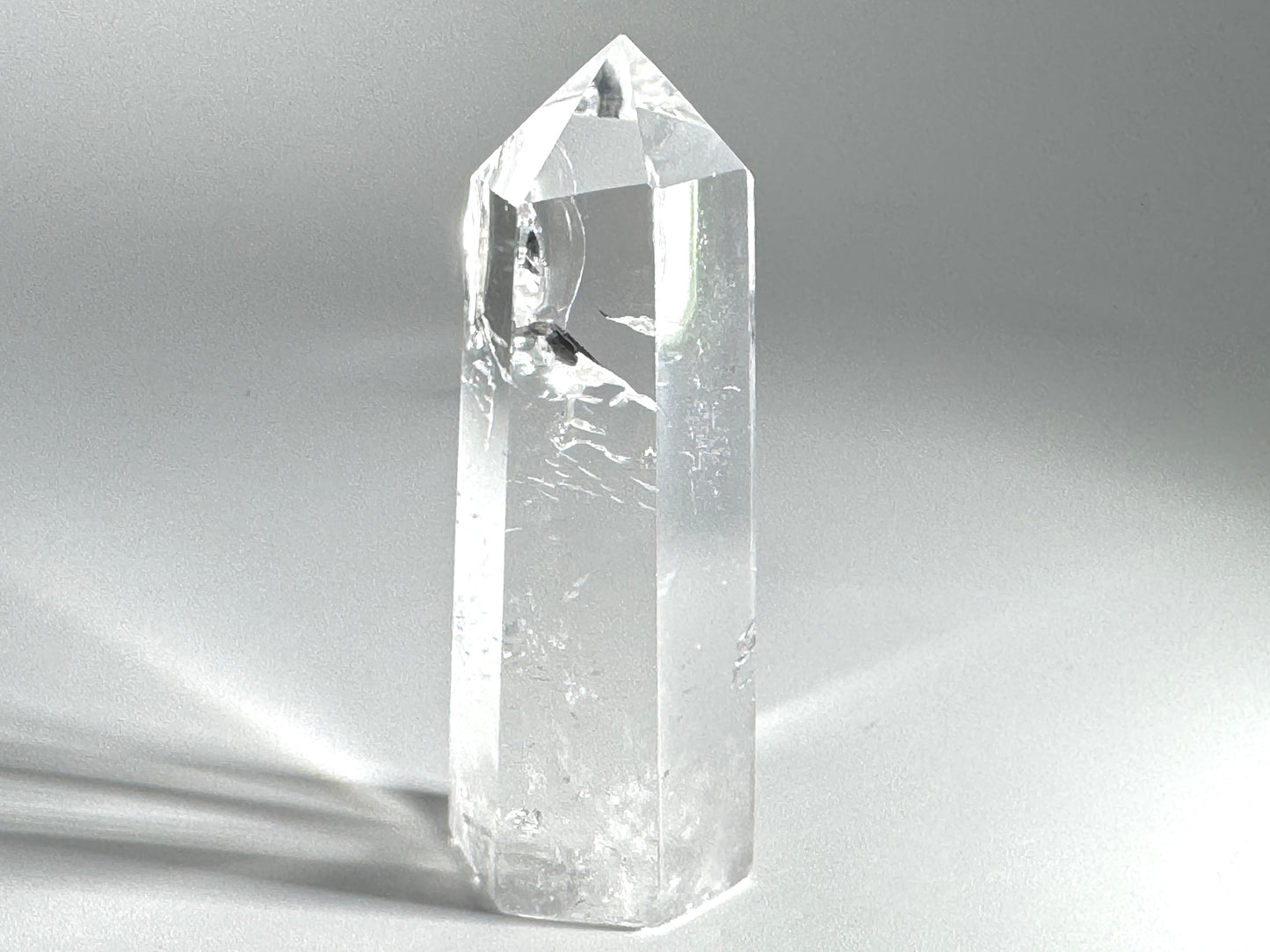 Clear Quartz Crystal Point 7.9cm