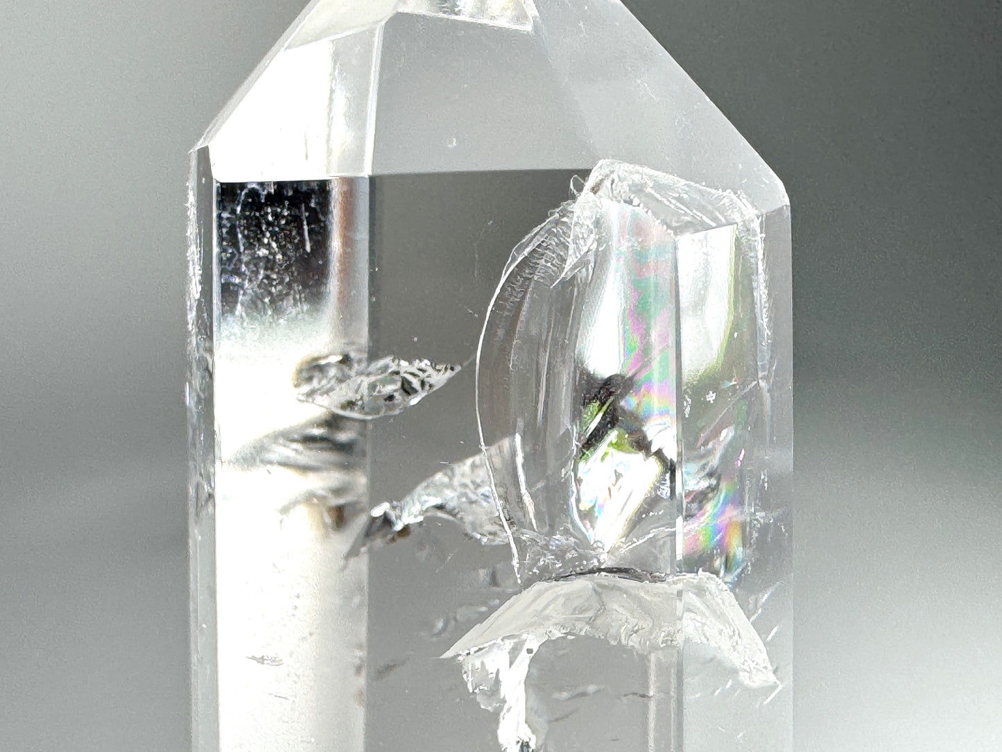 Clear Quartz Crystal Point 7.9cm