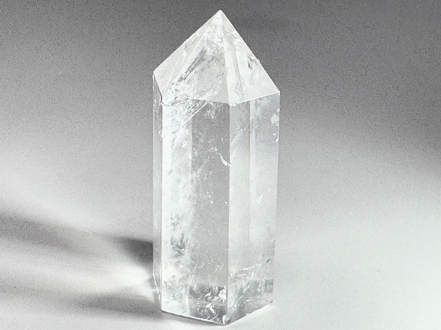 Clear Quartz Crystal Point 7.2cm