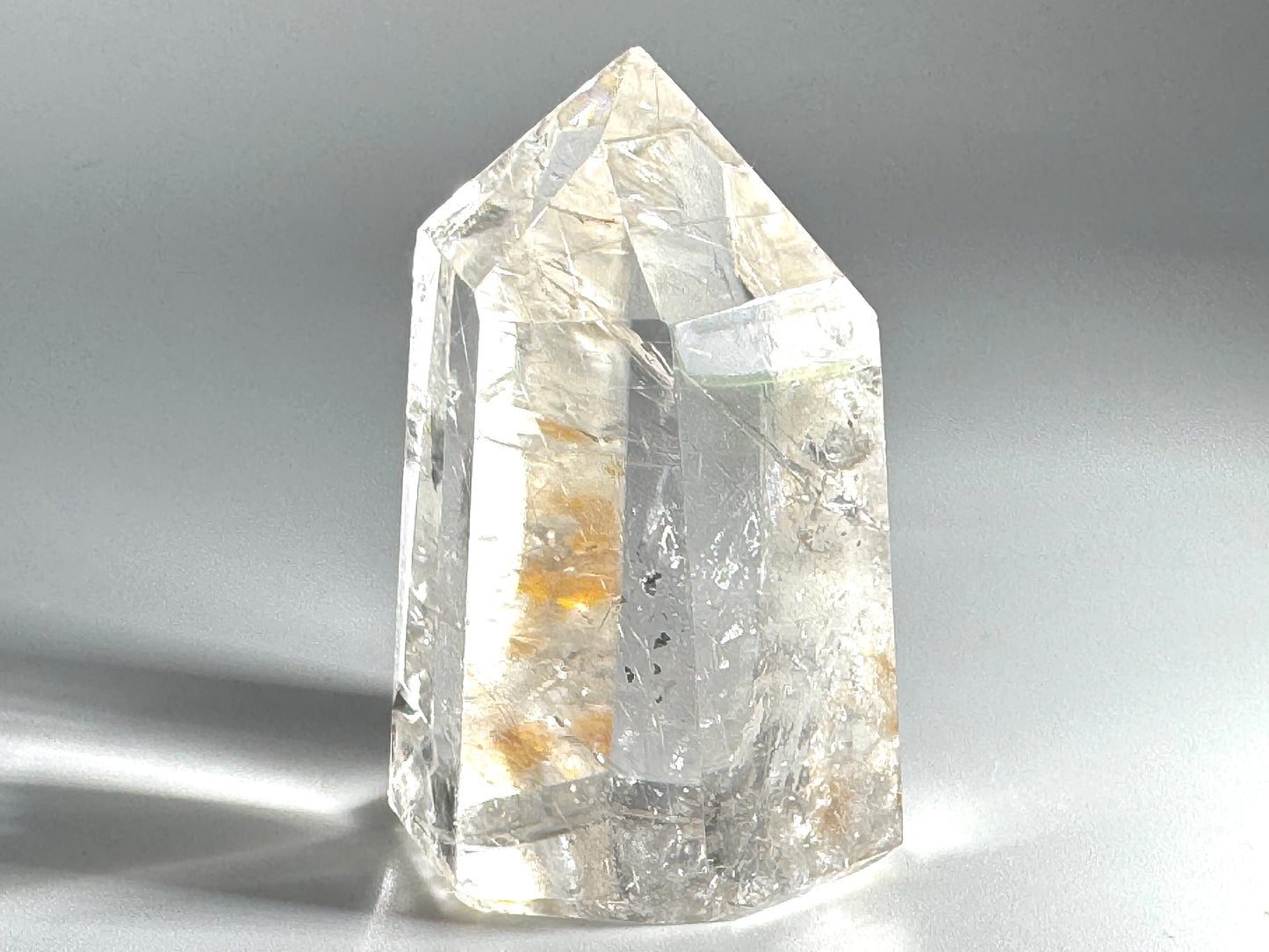 Clear Quartz Crystal Point 6.7cm