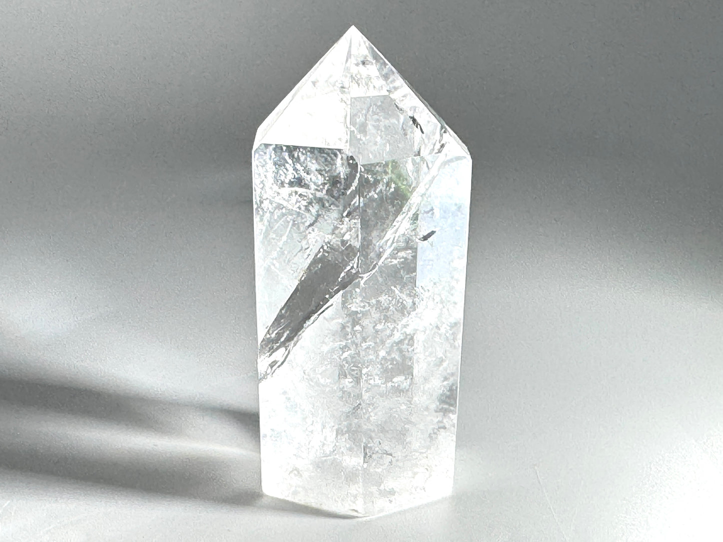 Clear Quartz Crystal Point 7.6cm