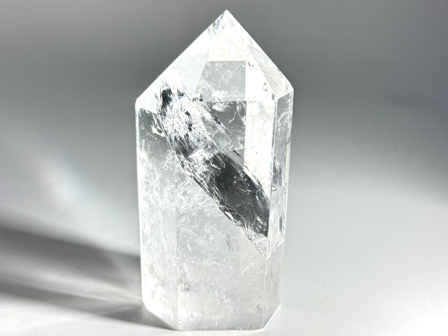 Clear Quartz Crystal Point 7.6cm