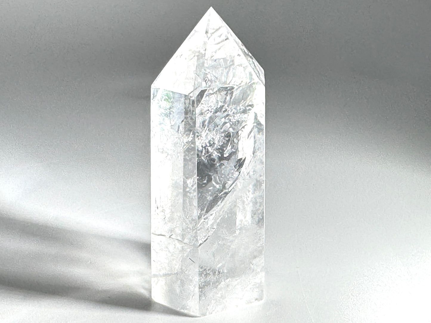 Clear Quartz Crystal Point 7.6cm