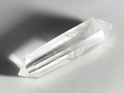 Clear Quartz  Double Terminated Crystal Point 7.4cm