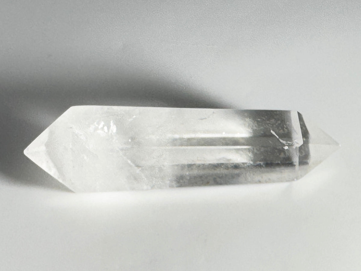 Clear Quartz  Double Terminated Crystal Point 7.4cm