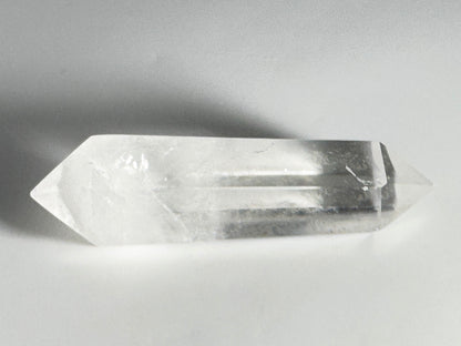 Clear Quartz  Double Terminated Crystal Point 7.4cm