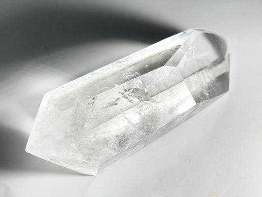 Clear Quartz  Double Terminated Crystal Point 13cm