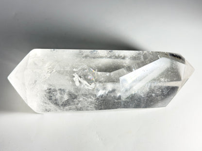 Clear Quartz  Double Terminated Crystal Point 13cm