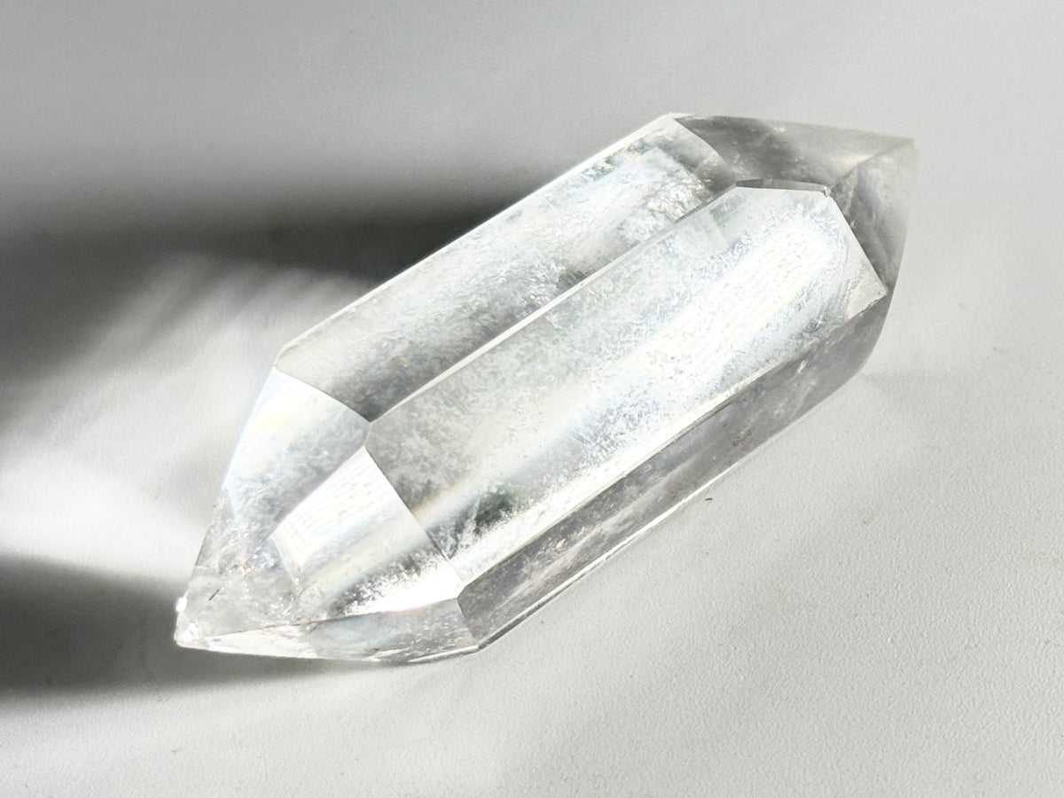 Clear Quartz  Double Terminated Crystal Point 6cm