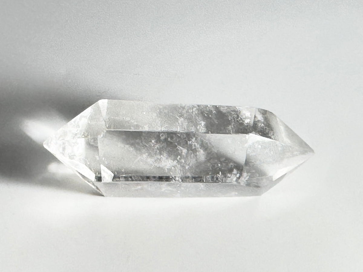 Clear Quartz  Double Terminated Crystal Point 6cm