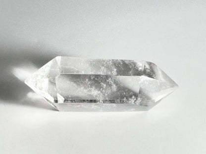 Clear Quartz  Double Terminated Crystal Point 6cm