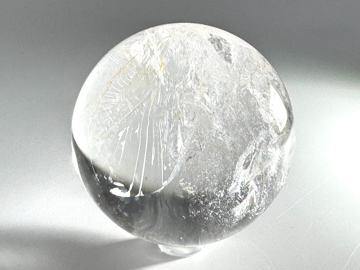Clear Quartz Crystal Sphere 6.7cm